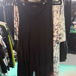 Cute Soft Tank Top With A Cape